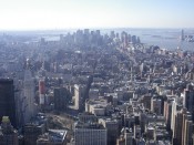 Lower Manhattan vanaf Empire State Building